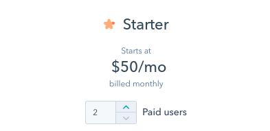 Hubspot Starter Cost